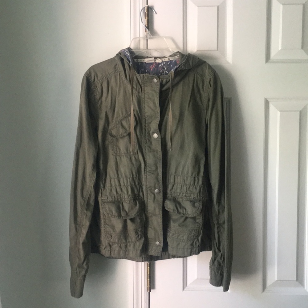 Sage Roxy Spring Hooded Jacket